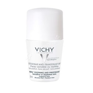 Vichy Deodorant 48 Hour Soothing Anti-Perspirant Roll On -50ml-
