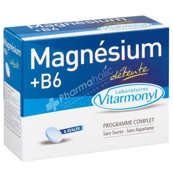 magnesium and vitamin B6.