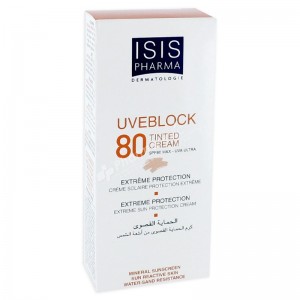 ISIS Pharma Uveblock SPF80 Extreme Sun Protection Tinted Cream