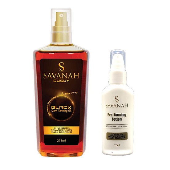 Savanah Dusky Dark Tanning Oil