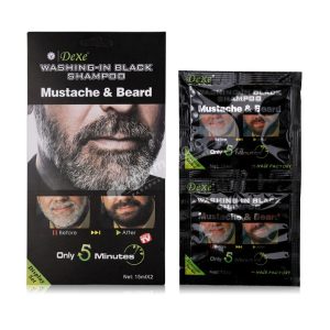 Dexe Washing-in Black Shampoo, Mustache and Beard