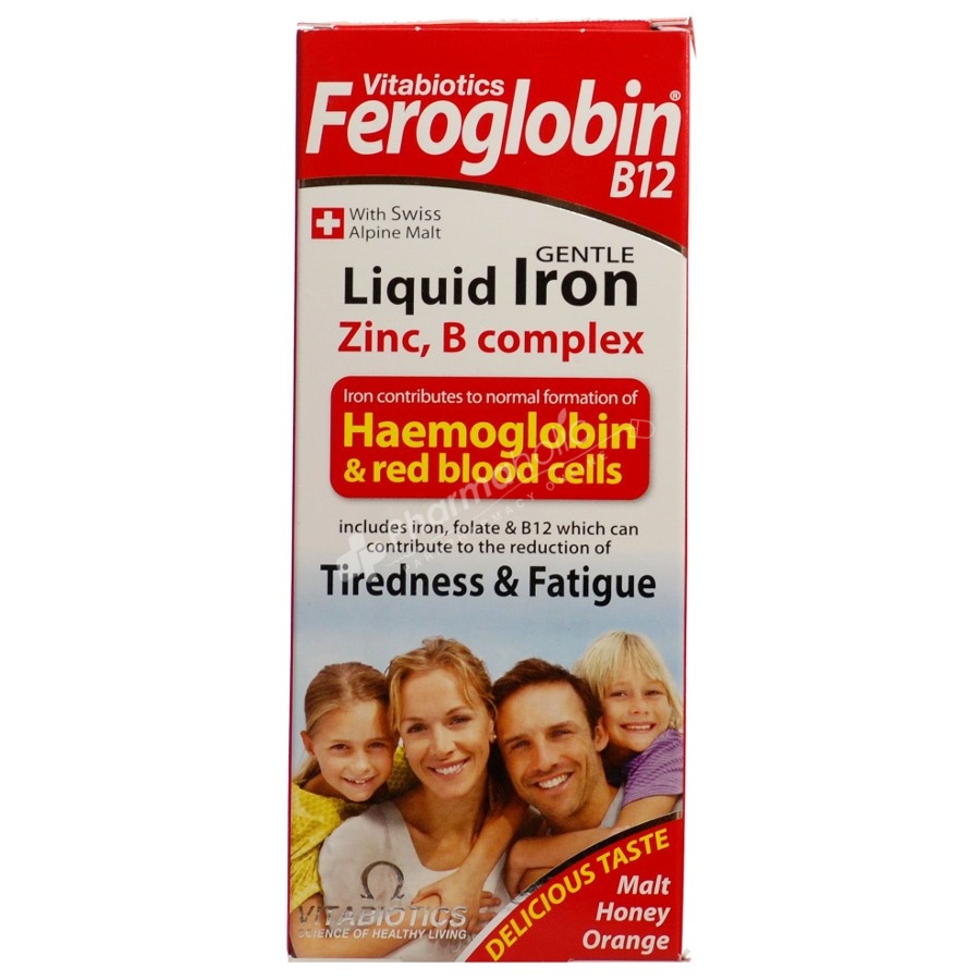Vitabiotics Feroglobin B12 Gentle Liquid Iron