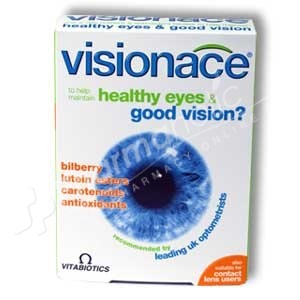 Vitabiotics Visionace for Healthy Eyes and Good Vision