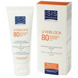 ISIS Pharma Uveblock SPF80 Invisible Cream