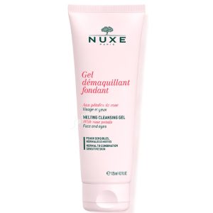 Nuxe Melting Cleansing Gel with Rose Petals