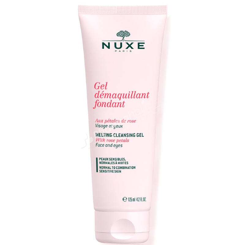 Nuxe Melting Cleansing Gel with Rose Petals