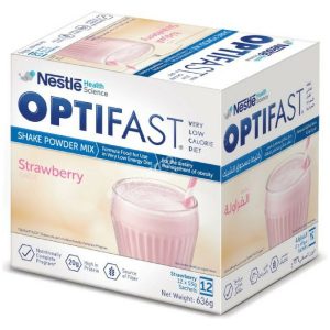 Optifast Shake Powder Mix Strawberry