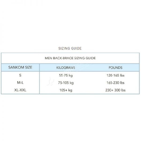 Sankom Shaper Slimming and Posture For Men Aloe Vera Black