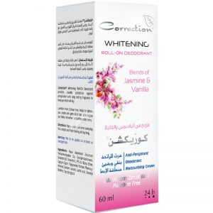 Correction Herbal Actives Whitening Roll-On Deodorant Jasmine & Vanilla