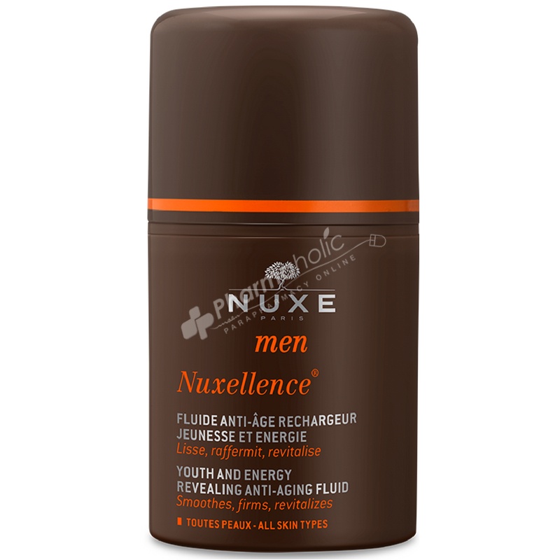 Nuxe Men Nuxellence Youth and Energy Revealing Anti-Aging Fluid 50ml