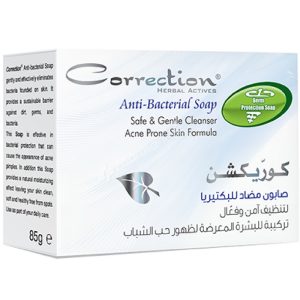 correction herbal actives anti bacterial soap