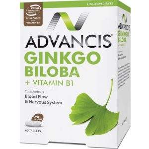 Advancis Ginkgo Biloba + Vitamin B1