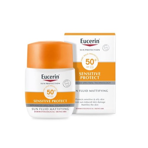 Eucerin Sensitive Protect Sun Fluid Mattifying SPF 50+