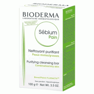Bioderma Sebium Pain Purifying Cleansing Bar 100g