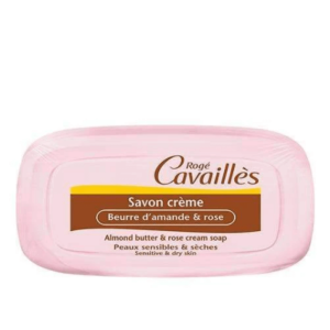 Roge Cavailles Almond Butter and Rose Cream Soap 115g