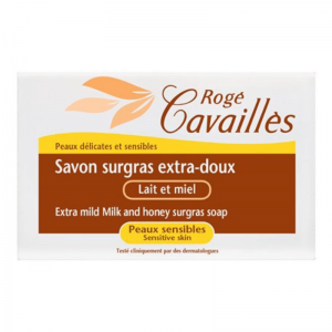 Roge Cavailles Extra-Mild Surgras Soap Milk and Honey 150g