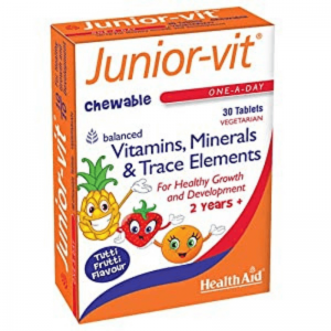HealthAid Junior-vit Chewable 30 Tablets