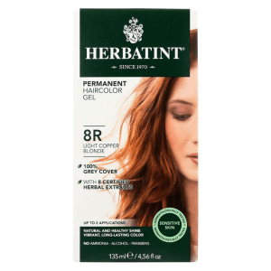 Herbatint Permanent Hair color Gel 8R Light Copper Blonde 150ml