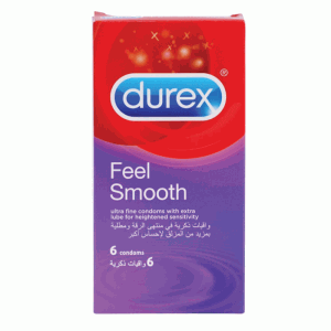 Durex Feel Smooth 6 Condoms