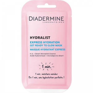 Diadermine Hydralist Express Hydration Get Ready To Glow Mask