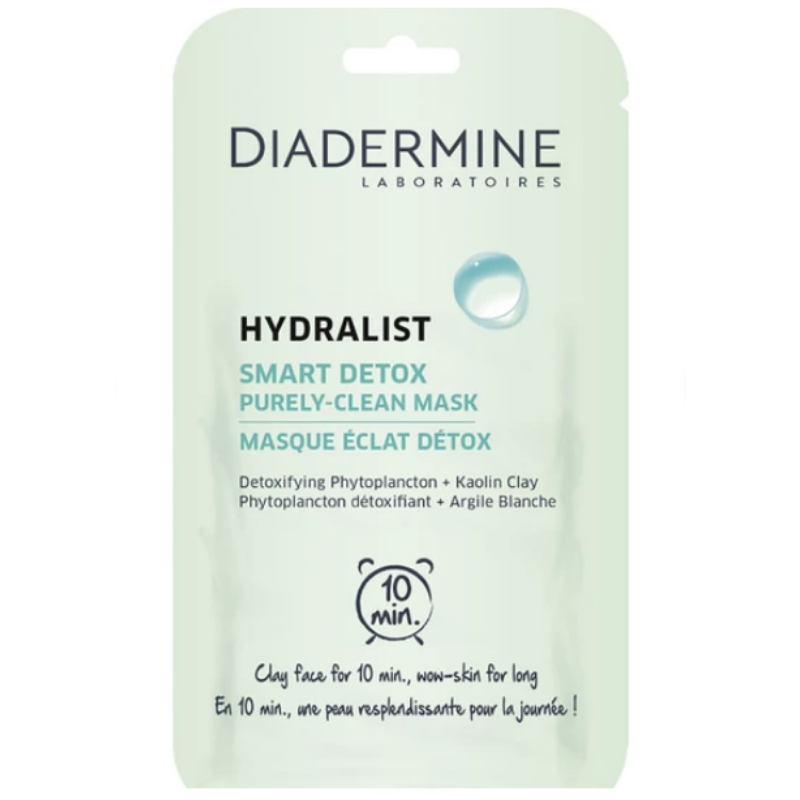 Маска clean skin. Маска Diadermine Hydralist. Diadermine Hydralist Smart Detox Mask способ применения. Смарт детокс Инкода. Diadermine Hydralist способ применения.