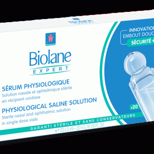 Sérum physiologique unidose de Biolane