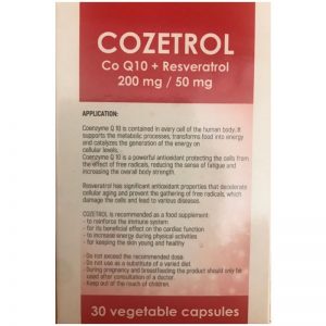 Cozetrol Coq10 + Resveratrol