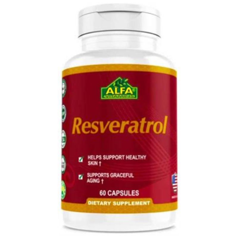 Alfa Vitamins Resveratrol Dietary Supplement Pharmaholic