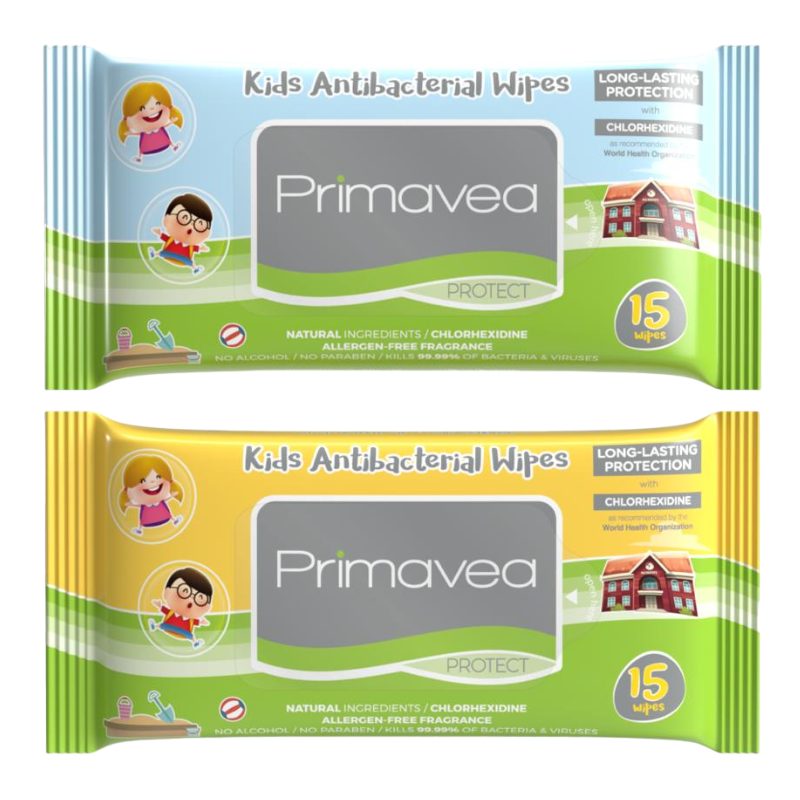 Primavea Kids Antibacterial Wipes